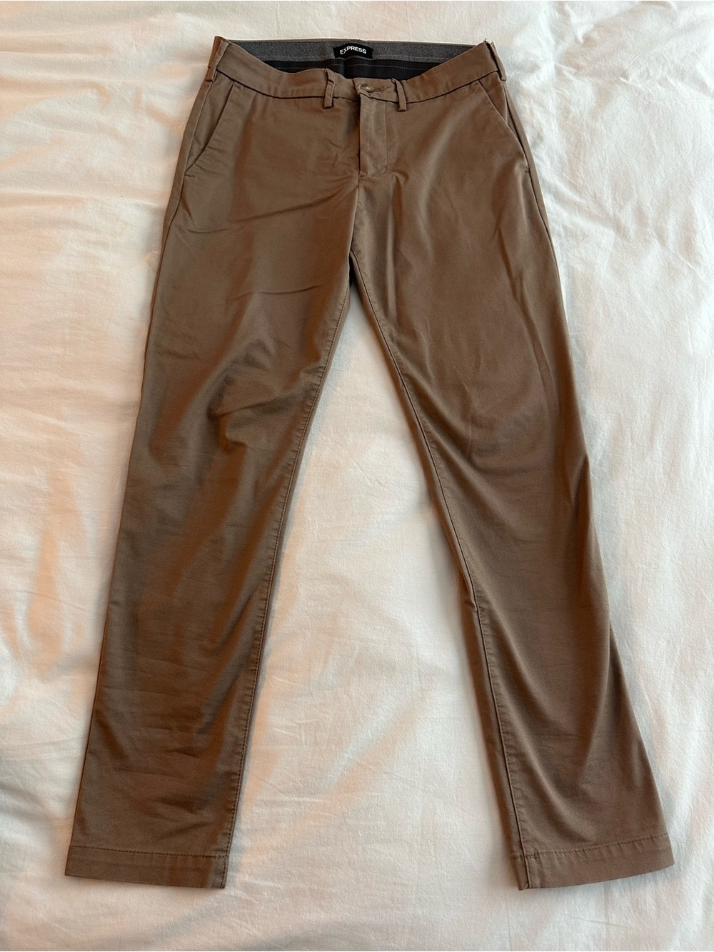Men's Brown Chino Pants - Express